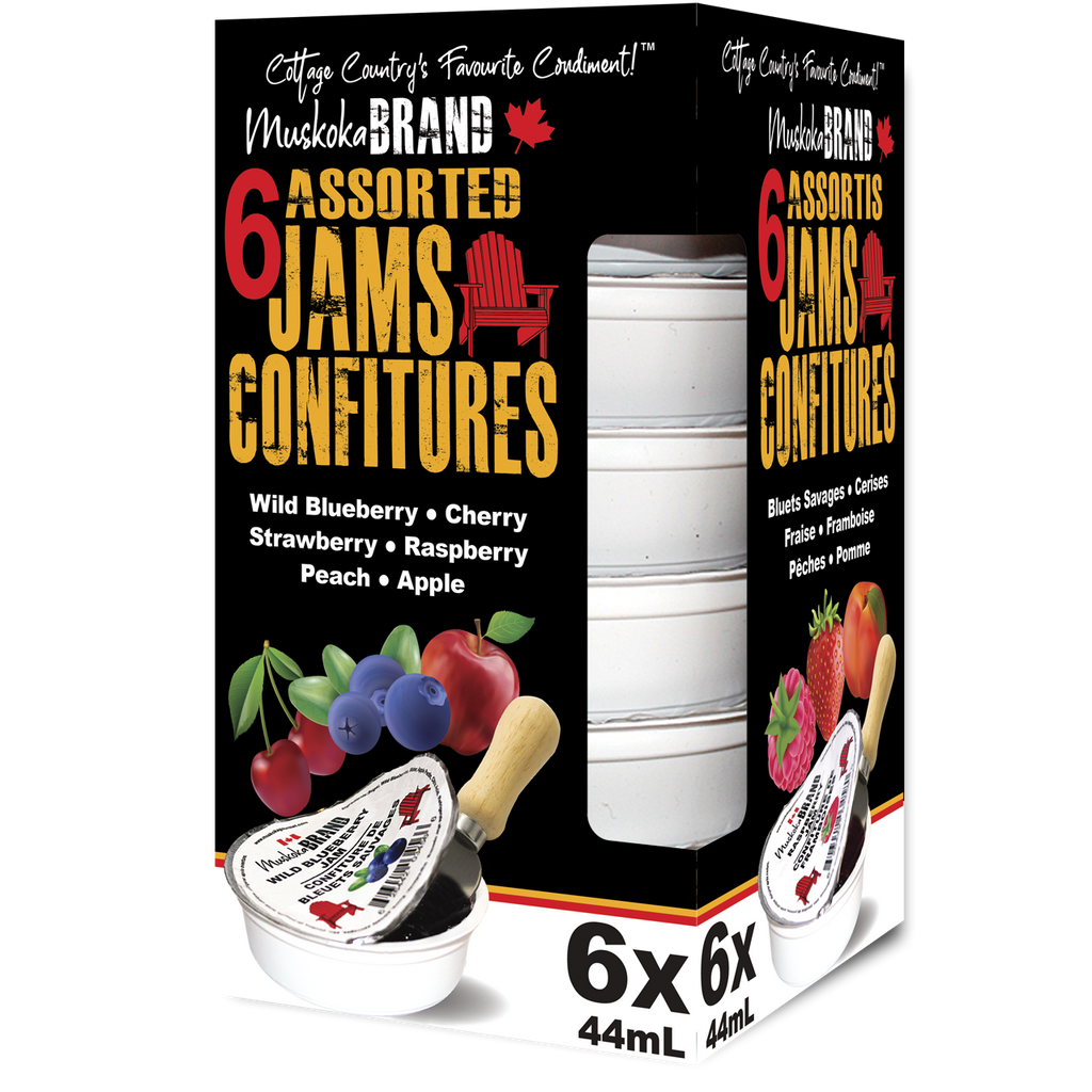 Assorted Jam Dipping Cups