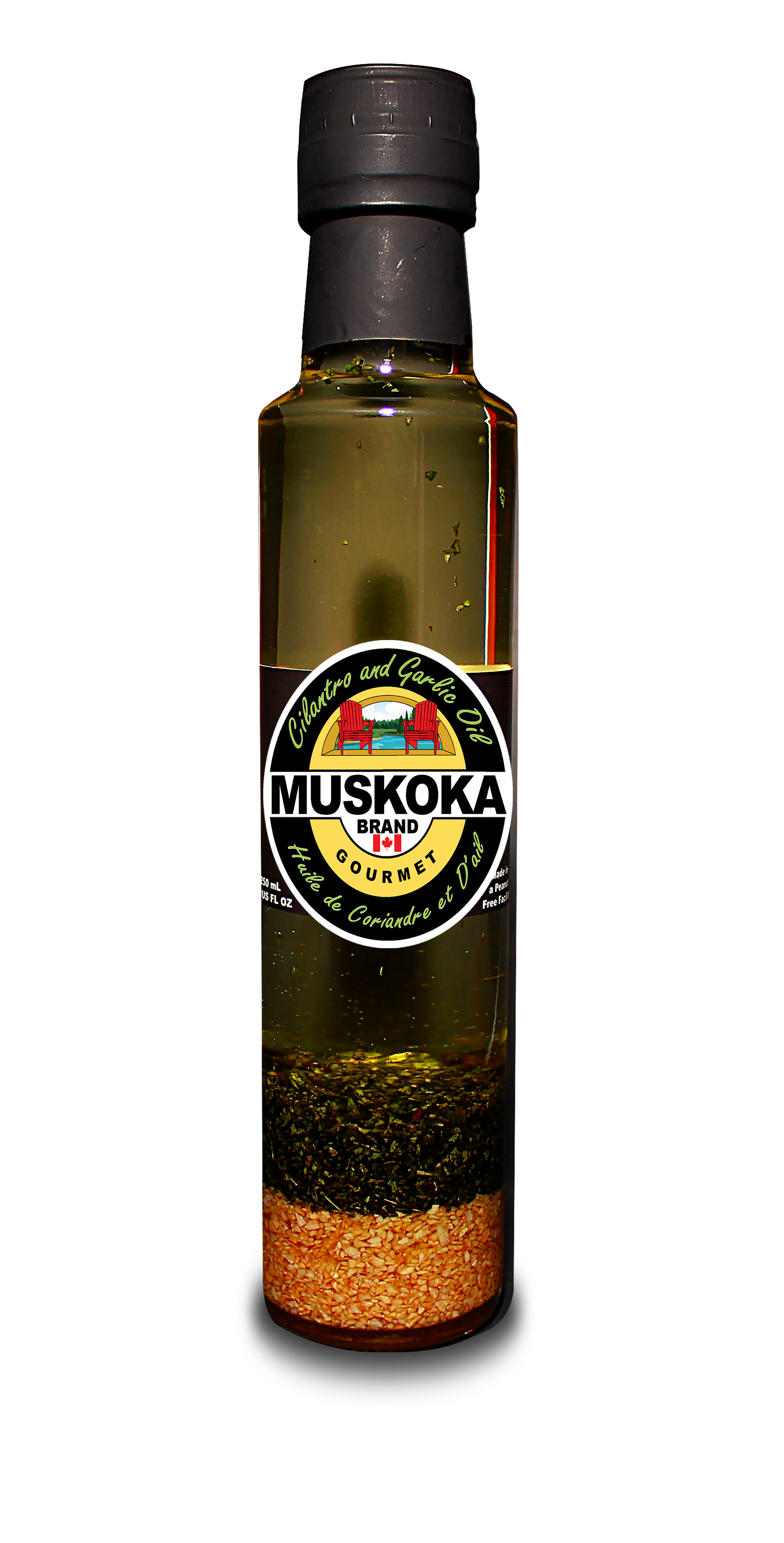 Cilantro and Garlic Oil