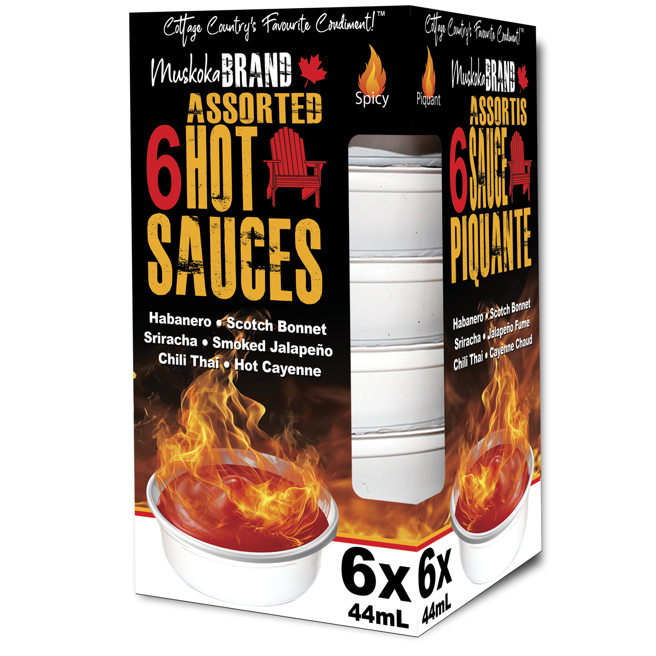 Hot Sauce Dipping Cups