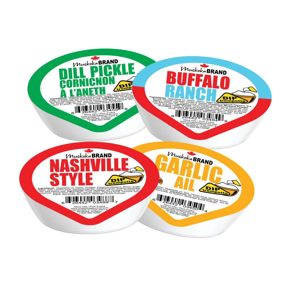 Assorted Dip Cups